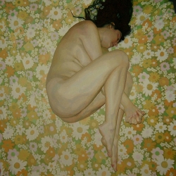 Figure with Flowers